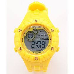 Pine Kids Digital Watch - Yellow