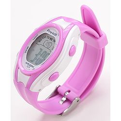 Pine Kids Digital Watch Free Size Girl- Purple