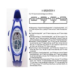 Pine Kids Digital Watch Free Size Girl- Purple