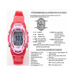 Pine Kids Digital Watch - Red
