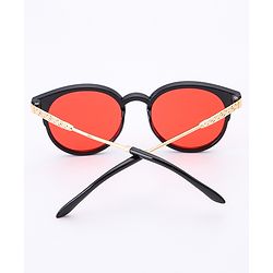 Pine Kids Wayfarer Sunglasses - Red Black
