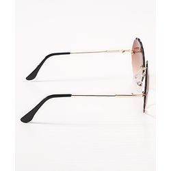 Pine Kids Round Sunglasses - Brown