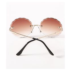 Pine Kids Round Sunglasses - Brown