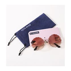 Pine Kids Round Sunglasses - Brown