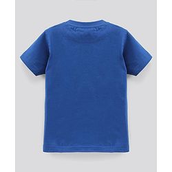 Pine Kids Biowash Half Sleeves Tees Pack of 3 - Red Royal Blue Light Grey