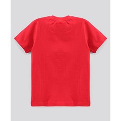 Pine Kids Biowash Half Sleeves Tees Pack of 3 - Red Royal Blue Light Grey