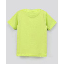 Pine Kids Half Sleeves Biowashed Solid And Printed Cotton TShirt Pack Of 3 - Multicolour