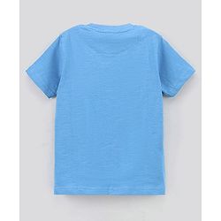 Pine Kids Half Sleeves Biowashed Solid And Printed Cotton TShirt Pack Of 3 - Multicolour