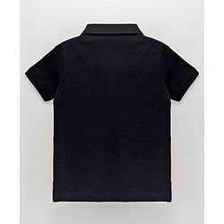 Pine Kids Half Sleeves Biowashed T-shirt Block Print - Multicolor