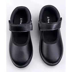 Pine Kids School Shoes - Black