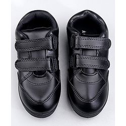 Pine Kids Non Lace School Shoes - Black