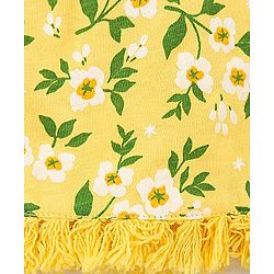 Pine Kids Biowash Sleeveless Tee Floral Print - Aspen Gold