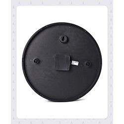 Pine Kids Transport Wall Clock - Light Blue & Black