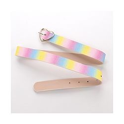 Pine Kids Belts Heart Shaped Buckle Closure Free Size - Multicolor