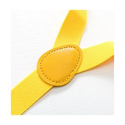 Pine Kids Bow and Suspender Set - Fluorescent Yellow