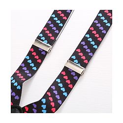 Pine Kids Bow and Suspender Set - Multicolor