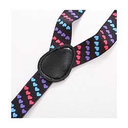 Pine Kids Bow and Suspender Set - Multicolor