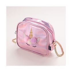 Pine Kids Sling Bag Unicorn Design - Pink