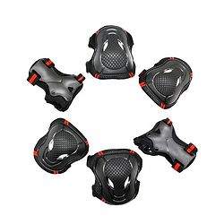Pine Kids  3 in 1 Safety and Protective Gear Accessories Small Size - Black