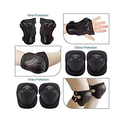 Pine Kids Safety and Protective Gear Accessories Small Size - Red| Ideal for Cycling and Skating