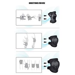 Pine Kids Safety and Protective Gear Accessories Small Size - Red| Ideal for Cycling and Skating