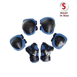 Pine Kids 3 in 1 Safety & Protective Gear Pads Small Size - Blue
