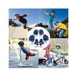 Pine Kids 3 in 1 Safety & Protective Gear Pads Small Size - Blue