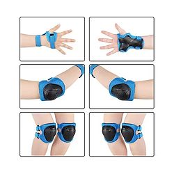 Pine Kids 3 in 1 Safety & Protective Gear Pads Small Size - Blue