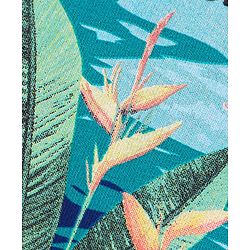 Pine Kids Short Sleeves Biowash Top Beach Print - Peach