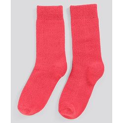 Pine Kids Anti Microbial Washed Soft Terry Socks Set of 2 Pairs - Navy Pink