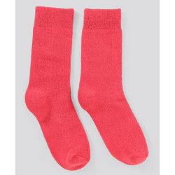 Pine Kids Anti Microbial Washed Soft Terry Socks Set of 2 Pairs - Navy Pink