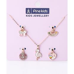 Pine Kids Necklace Pack of 6- Multicolor