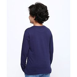 Pine Kids Full Sleeves Cotton Tshirt Pack of 2 - Multicolour