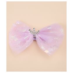 Pine Kids Free Size Hair Band and Rubber Bands Set of 5 - Purple