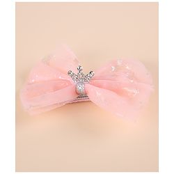 Pine Kids Free Size Hair Band and Rubber Bands Set of 5 - Peach
