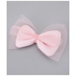 Pine Kids Free Size Hair Band and Rubber Bands Set of 5 - Light Pink