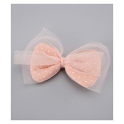 Pine Kids Free Size Hair Band and Rubber Bands Set of 5 - Peach
