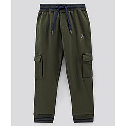 Pine Kids Full Length Lounge Pant - Olive