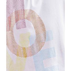 Pine Active Quick Dry Sleeveless T-Shirt with HD Print - White Pink