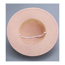 Pine Kids Straw Hat With Bow - Pink
