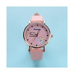 Pine Kids Analog Watch With Bracelet - Pink