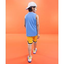 Pine Active Sleeveless Solid Colour Tee - Royal Blue