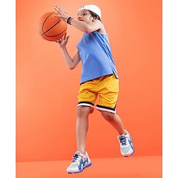 Pine Active Sleeveless Solid Colour Tee - Royal Blue