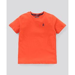 Pine Kids Half Sleeves Bio Wash Cotton T-shirt Solid Pack of 3 - Multicolour