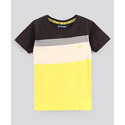 Pine Kids Half Sleeves Biowashed T-Shirts Multi Print Pack Of 3 - Multicolor
