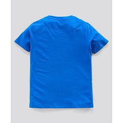 Pine Kids Biowashed Half Sleeves Night Suit Gaming Console Print - Blue Grey