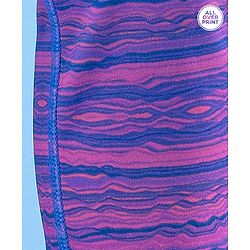 Pine Active Full Length Stripe Leggings HD Print - Blue