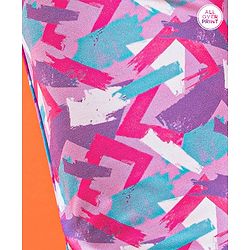 Pine Active Full Length Printed Leggings - Pink