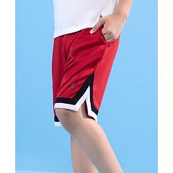 Pine Active Shorts HD Print - Red