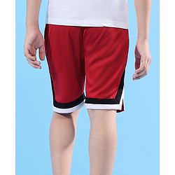 Pine Active Shorts HD Print - Red